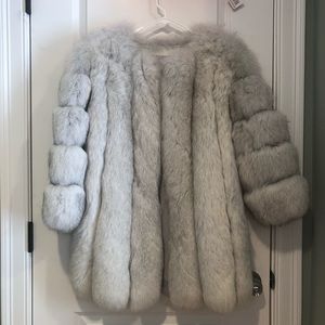 Luxury Fox Fur Coat